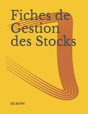 Book cover for Fiches de gestion Des stocks