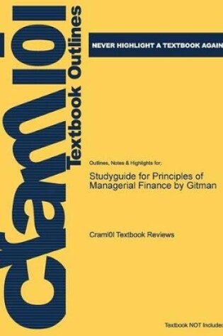 Cover of Studyguide for Principles of Managerial Finance by Gitman, ISBN 9780201784794