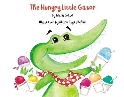 Book cover for The Hungry Little Gator