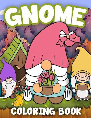 Book cover for Gnome Coloring Book