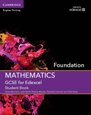 Cover of GCSE Mathematics for Edexcel Foundation Student Book