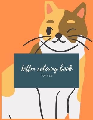 Book cover for Kitten Coloring Book