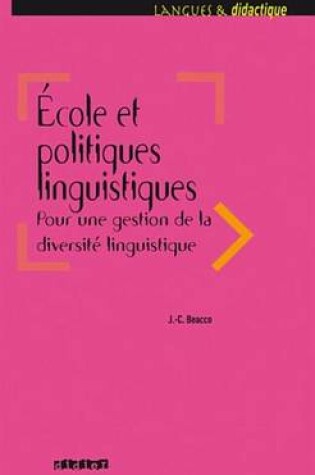 Cover of Ecole Et Politiques Linguistiques 2016 - eBook
