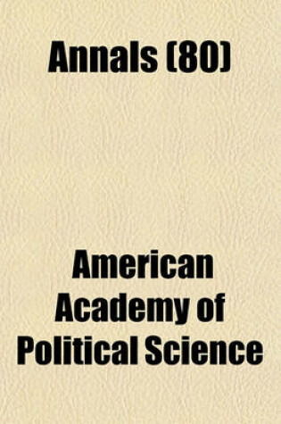 Cover of Annals (80)