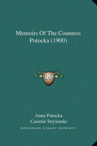 Cover of Memoirs of the Countess Potocka (1900)