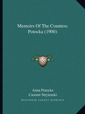 Book cover for Memoirs of the Countess Potocka (1900)