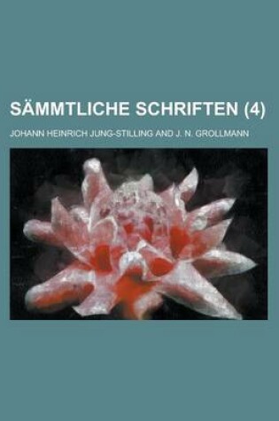 Cover of Sammtliche Schriften (4)