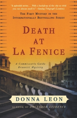 Book cover for Death at La Fenice