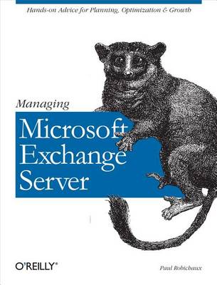 Book cover for Managing Microsoft Exchange Server