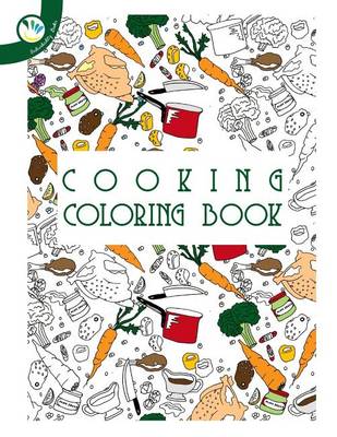 Book cover for Cooking Coloring Book