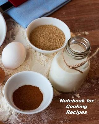 Book cover for Notebook for Cooking Recipes