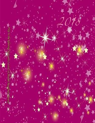 Book cover for Trip to the Glowing Stars 2017-2018 18 Month Academic Planner