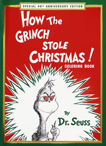 Book cover for How the Grinch Stole Christmas