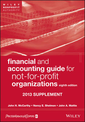 Cover of Financial and Accounting Guide for Not-for-Profit Organizations