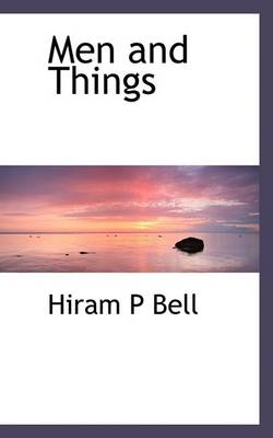 Book cover for Men and Things