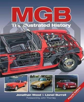 Book cover for MGB - The Illustrated History 4th Edition