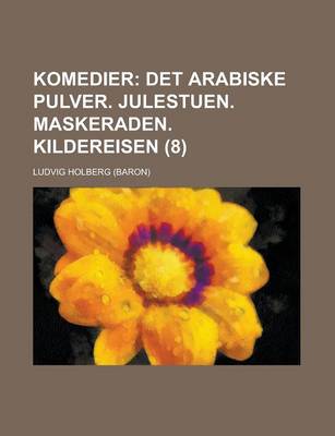 Book cover for Komedier (8)