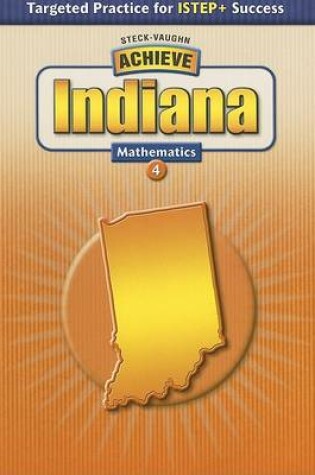 Cover of Achieve Indiana Mathematics 4