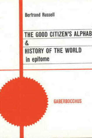 Cover of "The Good Citizen's Alphabet