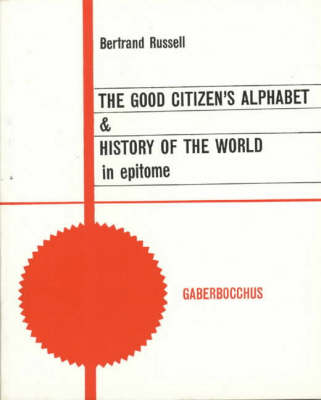 Book cover for "The Good Citizen's Alphabet