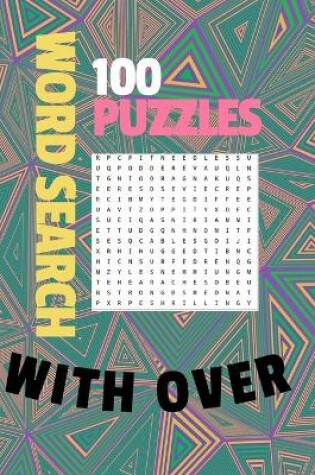 Cover of word search with over 100 puzzles