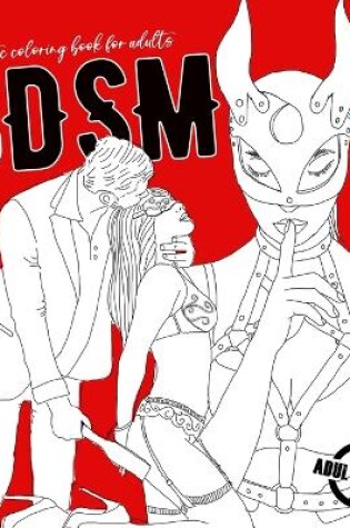 Cover of BDSM an erotic coloring book for adults