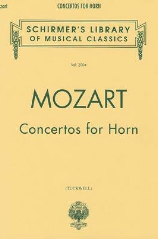 Cover of Concertos For Horn