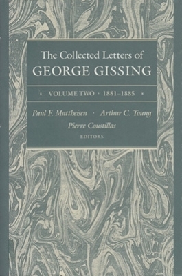 Cover of The Collected Letters of George Gissing Volume 2