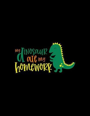 Book cover for My Dinosaur Ate My Homework