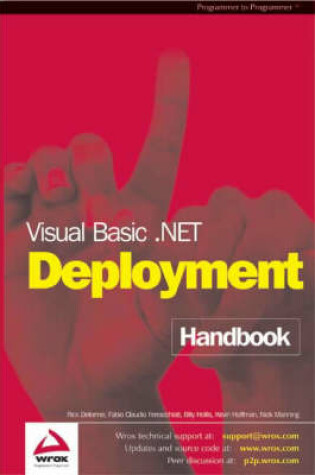 Cover of Visual Basic.NET Deployment Handbook