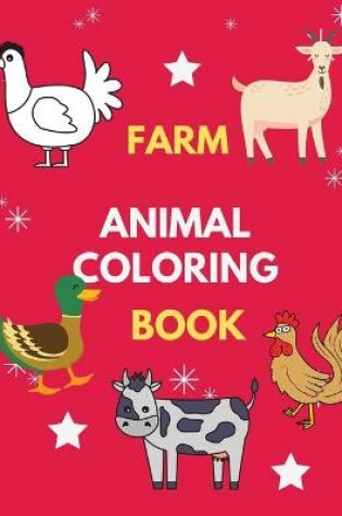 Cover of Farm animal coloring book