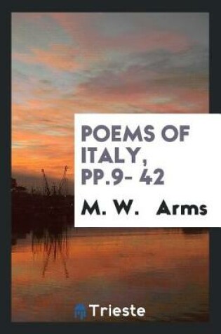 Cover of Poems of Italy, Pp.9- 42