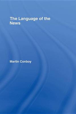 Book cover for The Language of the News