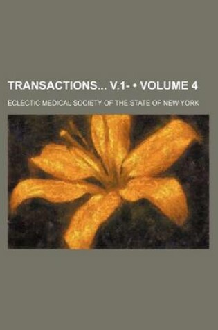 Cover of Transactions V.1- (Volume 4)