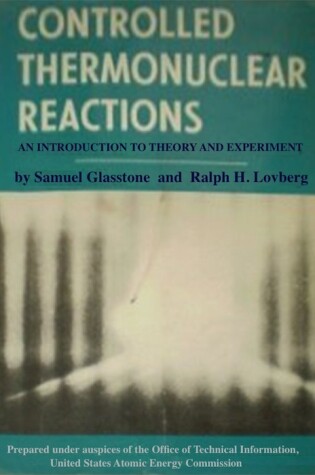 Cover of Controlled Thermonuclear Reactions