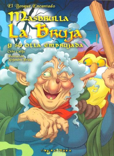 Book cover for Masbrulla, La Bruja y Su Olla Embrujada