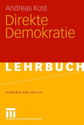 Cover of Direkte Demokratie