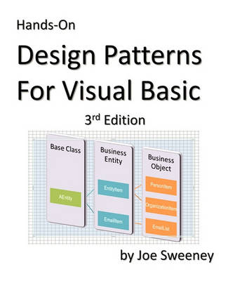 Book cover for Hands on Design Patterns for Visual Basic, 3rd Edition