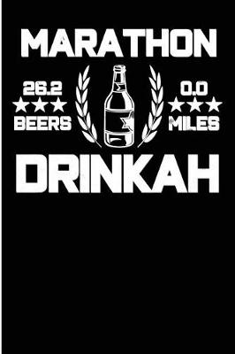 Book cover for Marathon Drinker 26.2 Beers 0.0 Miles