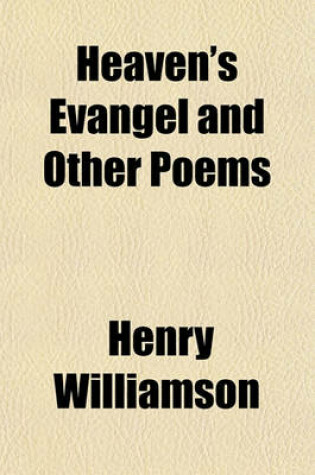 Cover of Heaven's Evangel and Other Poems