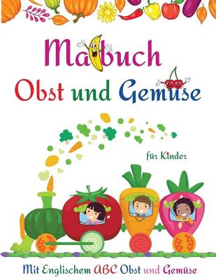 Book cover for Malbuch f�r Kinder Obst und Gem�se