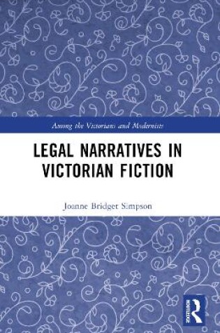 Cover of Legal Narratives in Victorian Fiction