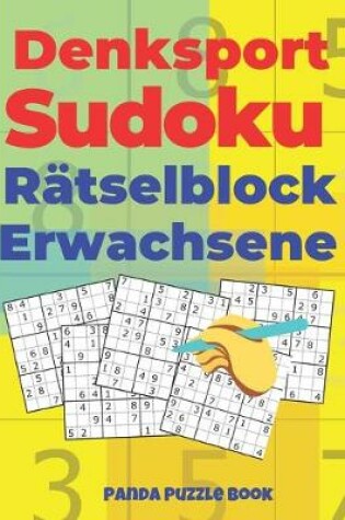 Cover of Denksport Sudoku Rätselblock Erwachsene
