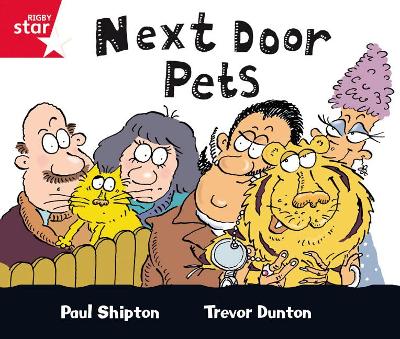 Cover of Rigby Star Guided Red Level: Next Door Pets Single