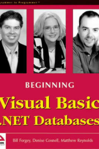 Cover of Beginning Visual Basic .NET Databases