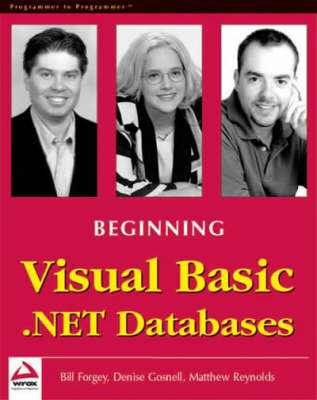 Book cover for Beginning Visual Basic .NET Databases