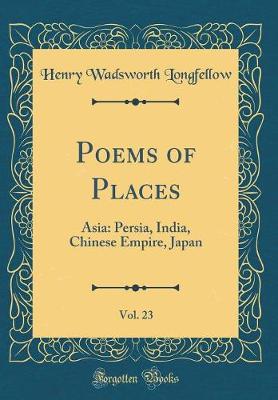 Book cover for Poems of Places, Vol. 23