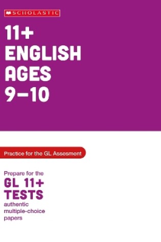 Cover of 11+ English Practice and Test for the GL Assessment Ages 09-10