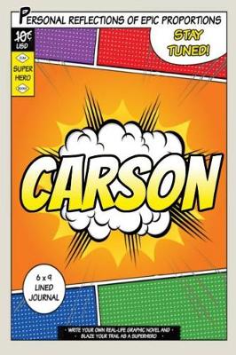 Book cover for Superhero Carson