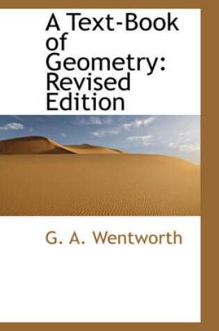 Cover of A Text-Book of Geometry